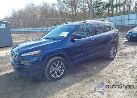 2018 Jeep Cherokee Latitude Plus Fwd из США, поврежденный, VIN 1C4PJLLX8JD612642